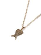 Topman Mens Gold Wing Necklace*