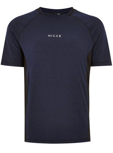 Topman Mens Nicce Sports Navy 'beta' T-shirt