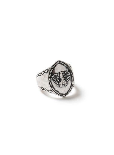 Topman Mens Silver Eagle Ring*