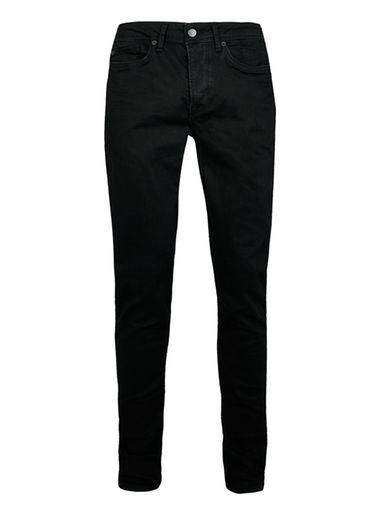 Topman Mens Black Overdye Stretch Skinny Jeans