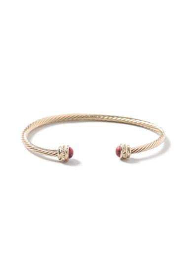 Topman Mens Gold Look Root Chakra Cuff Bracelet*