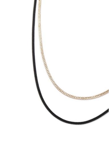 Topman Mens Multi Double Snake Necklace*