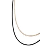 Topman Mens Multi Double Snake Necklace*