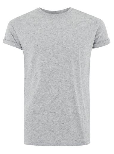 Topman Mens Blue Slub Muscle T-shirt