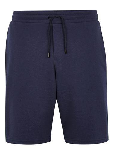 Topman Mens Multi Navy And Green Jersey Shorts