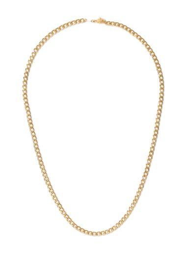 Topman Mens Metallic Gold Look Chain Necklace*
