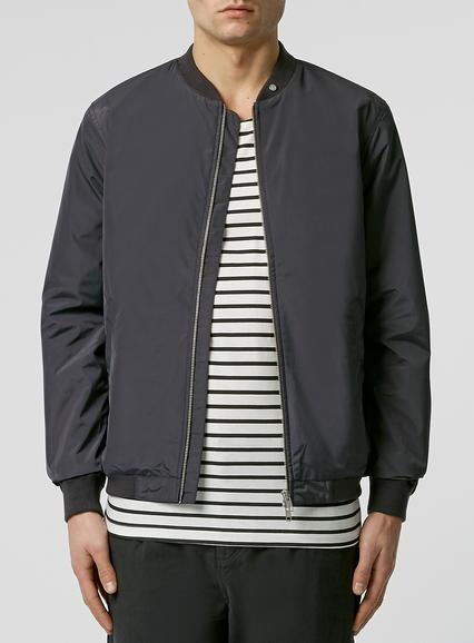 Topman Mens Peter Werth Grey Jacket