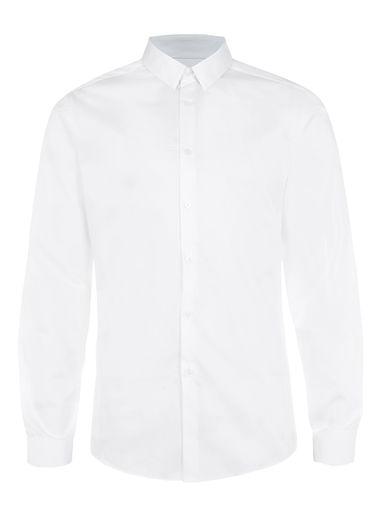 Topman Mens Premium White Long Sleeve Dress Shirt