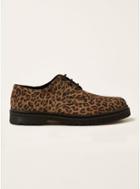 Topman Mens Multi Leopard Print Suede Shoes