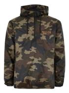 Topman Mens Multi Nicce's Khaki Camouflage Jacket