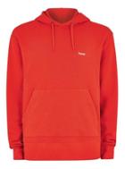 Topman Mens Red 'thanks' Hoodie