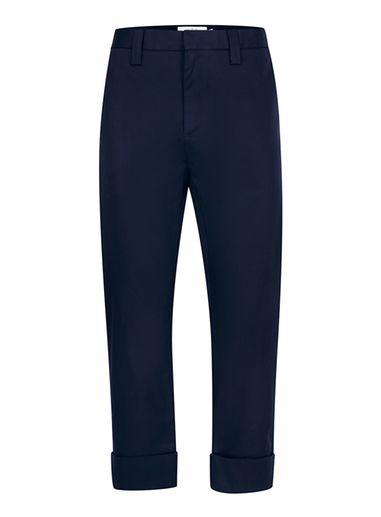 Topman Mens Ltd Navy Slim Tapered Chinos