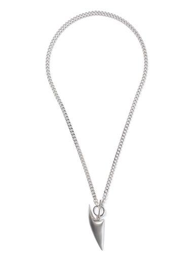 Topman Mens Silver Look T-bar Chunky Chain Necklace*