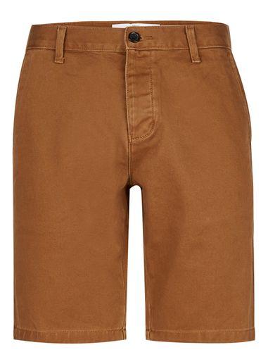 Topman Mens Tan Slim Worker Chino Shorts