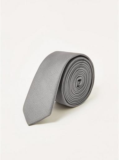 Topman Mens Grey Gray Tie