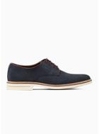 Topman Mens Navy Cooper Derby Shoes