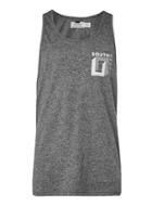 Topman Mens Black South Beach Print Tank Top