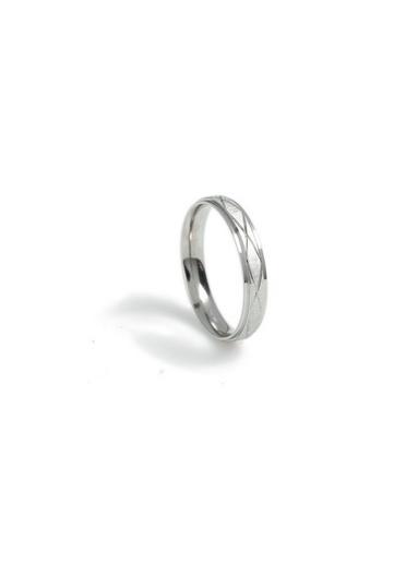 Topman Mens Silver Etch Ring*