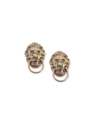 Topman Mens Gold Lion Collar Tips*