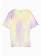 Topman Mens Multicoloured Tie Dye T-shirt