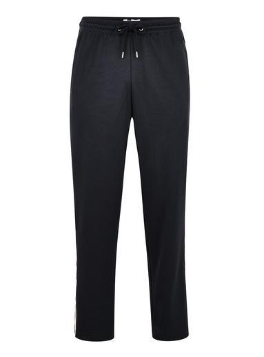 Topman Mens Blue Navy Taping Poly Tricot Joggers