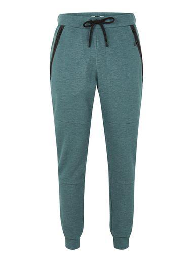 Topman Mens Blue Teal Tech Joggers