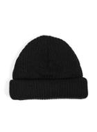 Topman Mens Black Mini Fit Beanie Hat
