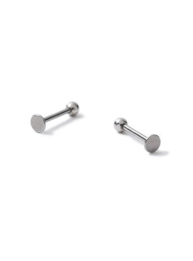 Topman Mens Silver Ball Earrings*