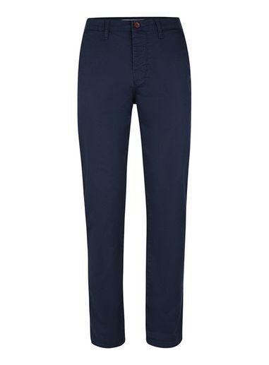 Topman Mens Navy Standard Fit Chinos