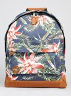 Topman Mens Blue Mi-pac Navy Floral Backpack*