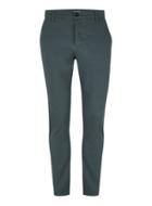 Topman Mens Dark Teal Stretch Skinny Chinos