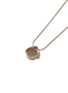 Topman Mens Gold Look Spinning Pendant Necklace*