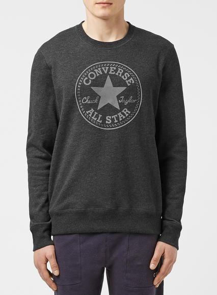 Topman Mens Converse Black T-shirt