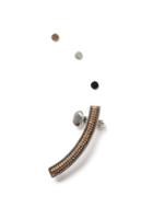 Topman Mens Multi Mixed Metal Textured Ear Climber And Stud Earrings Pack*