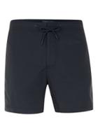 Topman Mens Premium Navy Swim Shorts