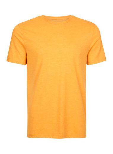 Topman Mens Orange Slim Fit T-shirt