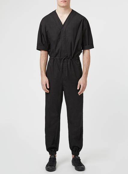 Topman Mens Aaa Black Jumpsuit