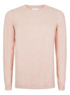Topman Mens Premium Boxed Pink Sweater Containing Cashmere
