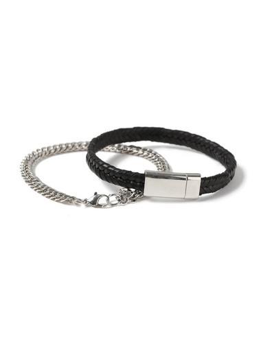 Topman Mens Silver Bracelet Pack*