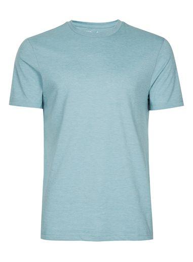 Topman Mens Light Blue Slim T-shirt