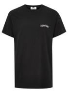 Topman Mens Black Looney Tunes 'all Folks' Embroidered T-shirt