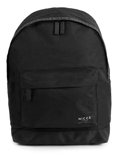 Topman Mens Nicce Black Taping Backpack