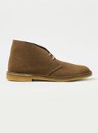 Topman Mens Brown Clarks Originals Tan Suede Desert Boots