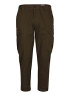 Topman Mens Green Selected Homme Khaki Relaxed Fit Workwear Chinos