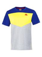 Topman Mens Kappa Grey Chevron Colour Block T-shirt*