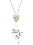 Topman Mens Gold Look Greek Mythology Eros Necklace*