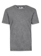 Topman Mens Mid Grey Grey Washed Slim Fit T-shirt