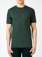 Topman Mens Dark Green Slim Fit T-shirt