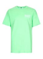 Topman Mens Mint Green Printed Oversized T-shirt