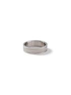 Topman Mens Silver Etched Ring